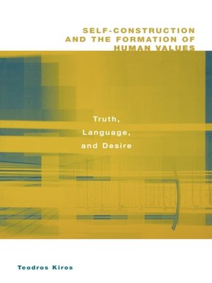 cover image of Self-Construction and the Formation of Human Values